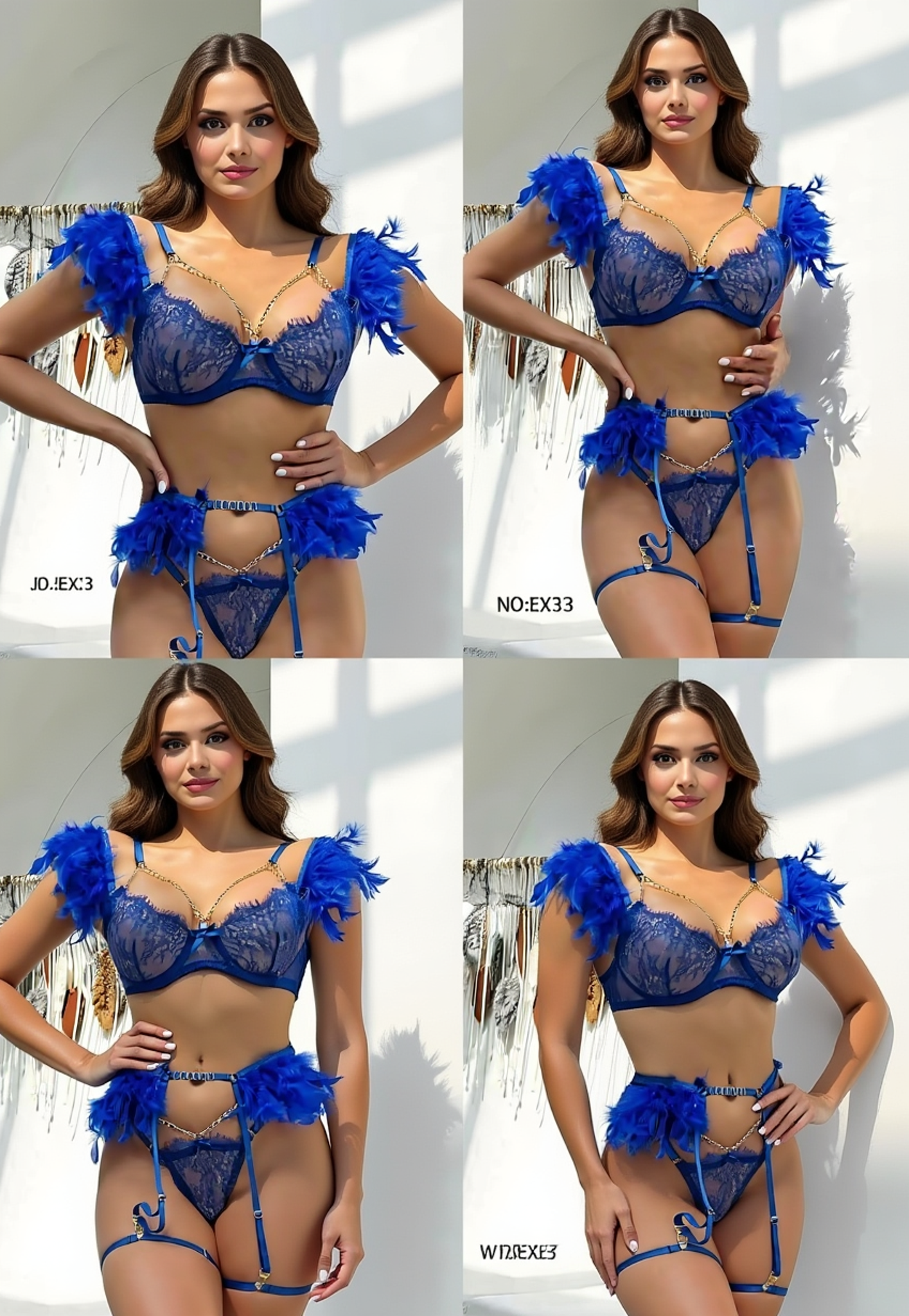 HoneyDoll Premium Lace Bra & Panty Lingerie Set