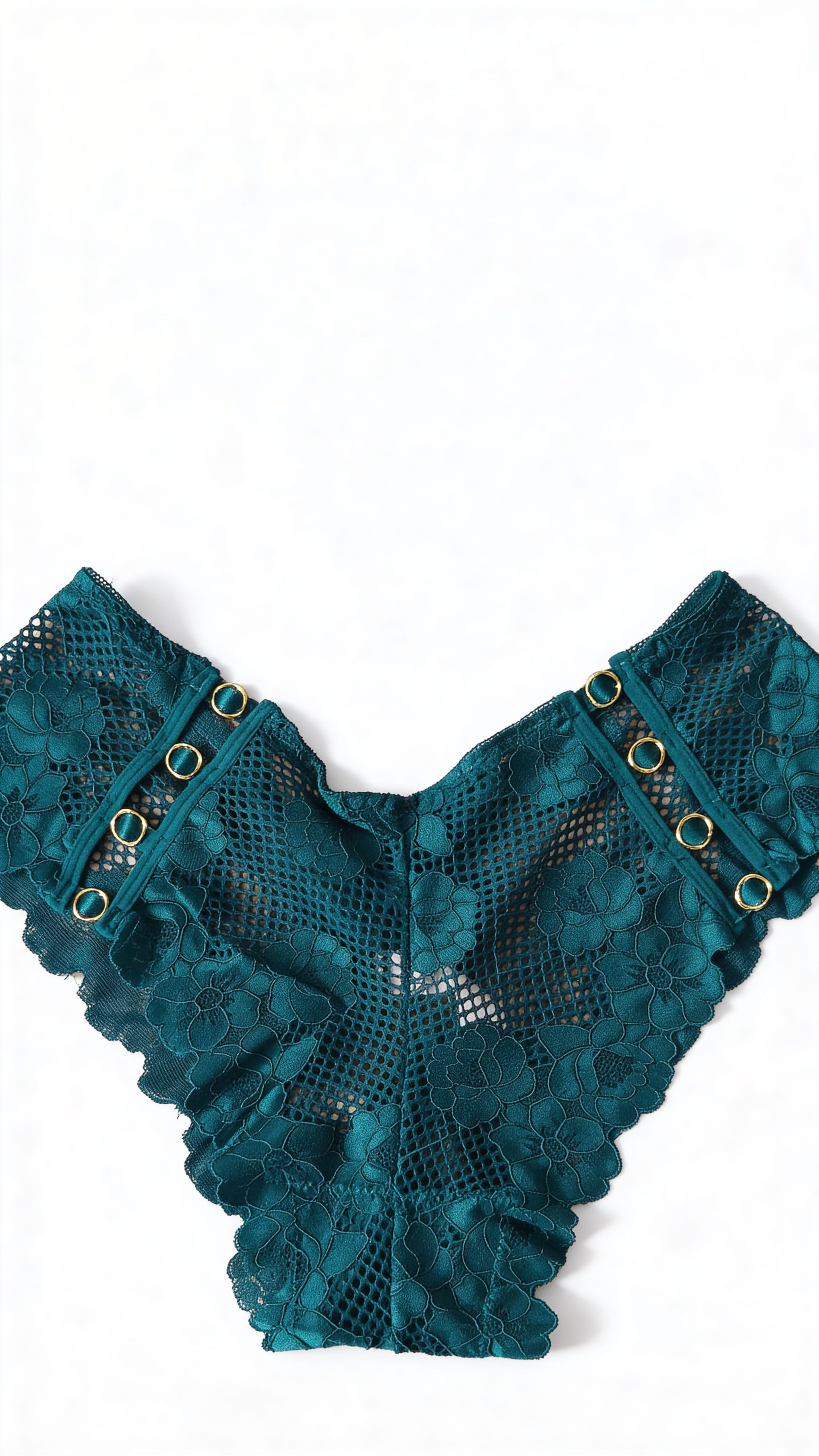 Dark Green Panty for Women – Elegant Embellished Soft Comfortable Designer Innerwear